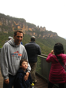 "enjoying" blue mtns